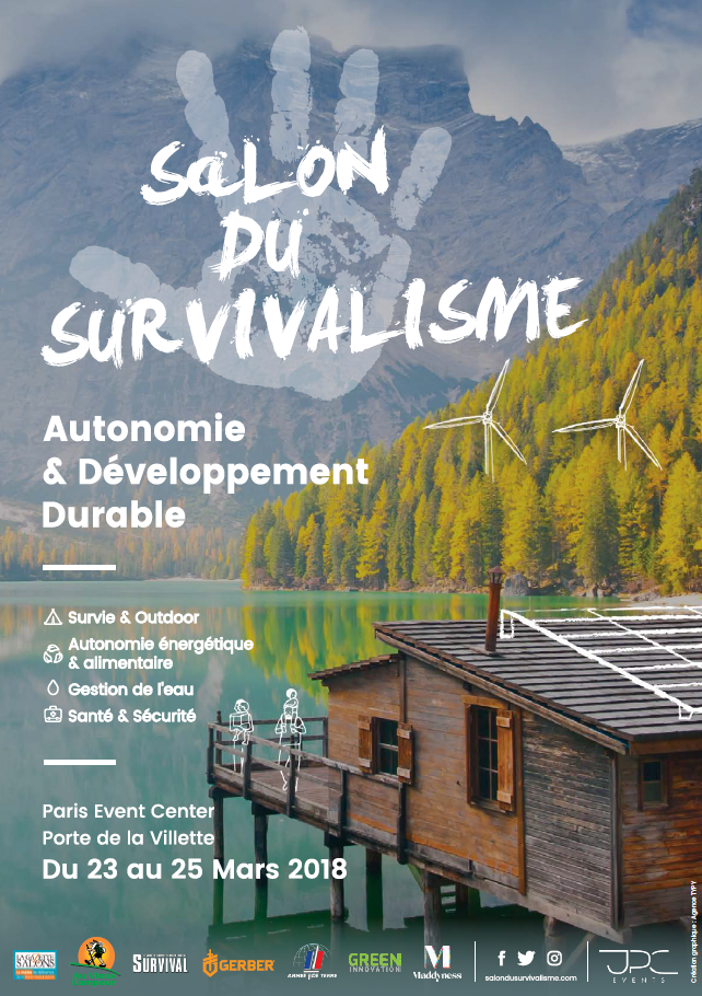 Salon du survivalisme : du 23 au 25 mars 2018